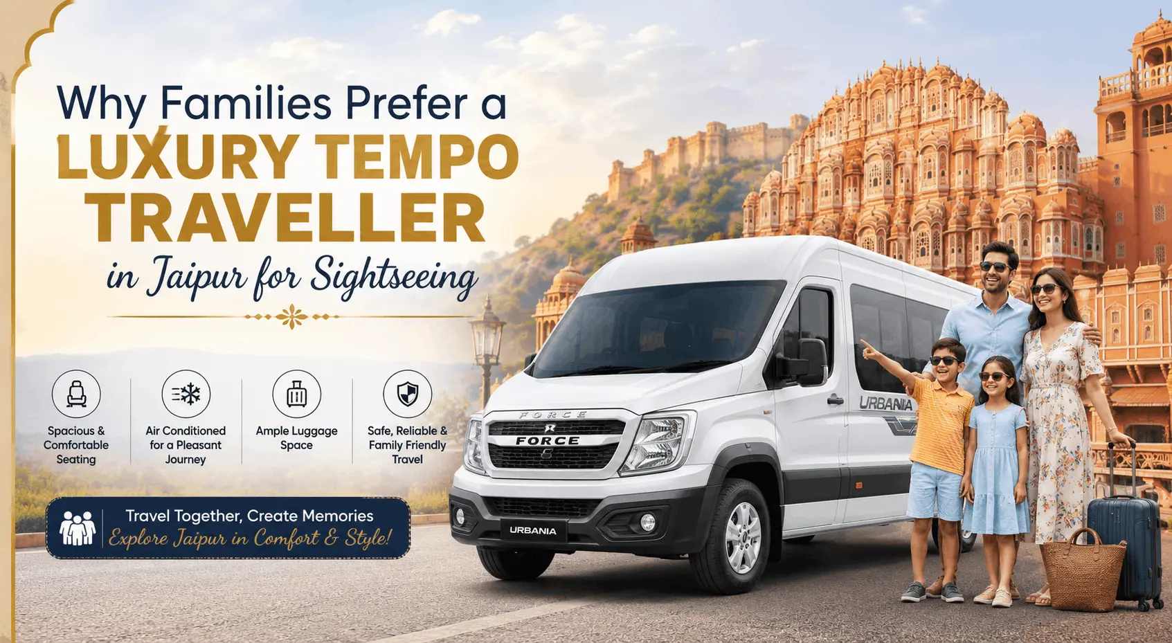 Luxury Tempo Traveller in Jaipur Luxury Tempo Traveller in Jaipur