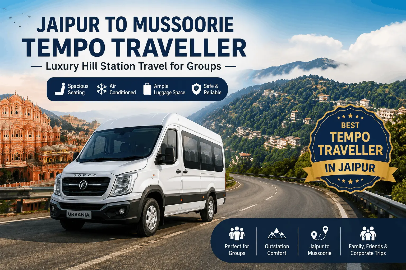 Best Tempo Traveller in Jaipur