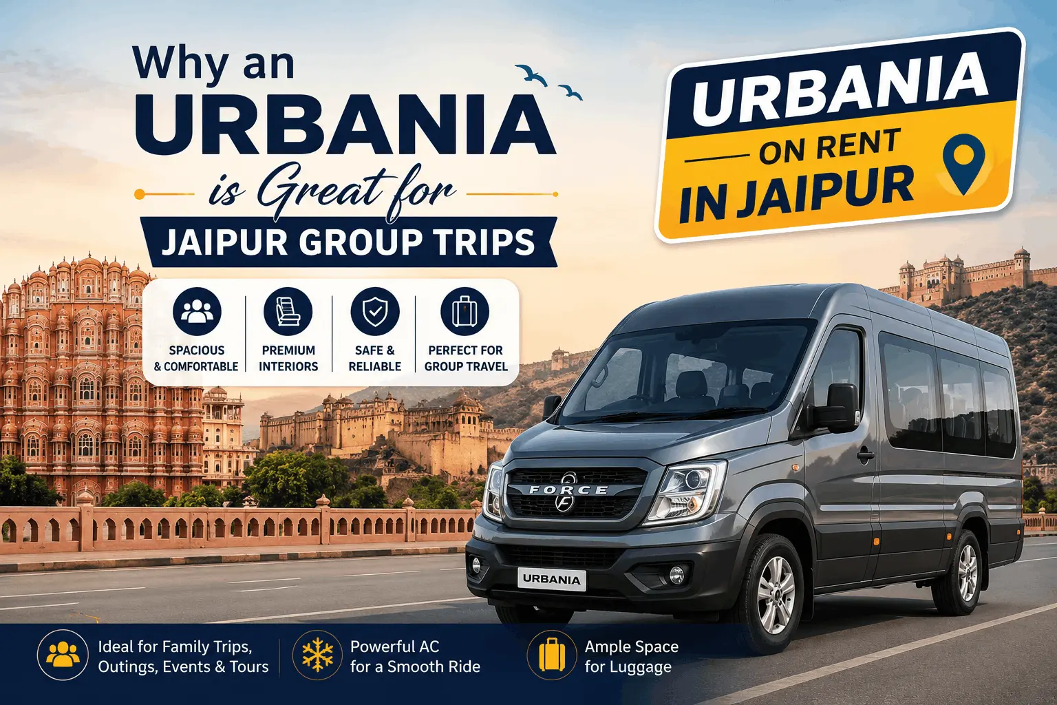 Urbania on rent in Jaipur