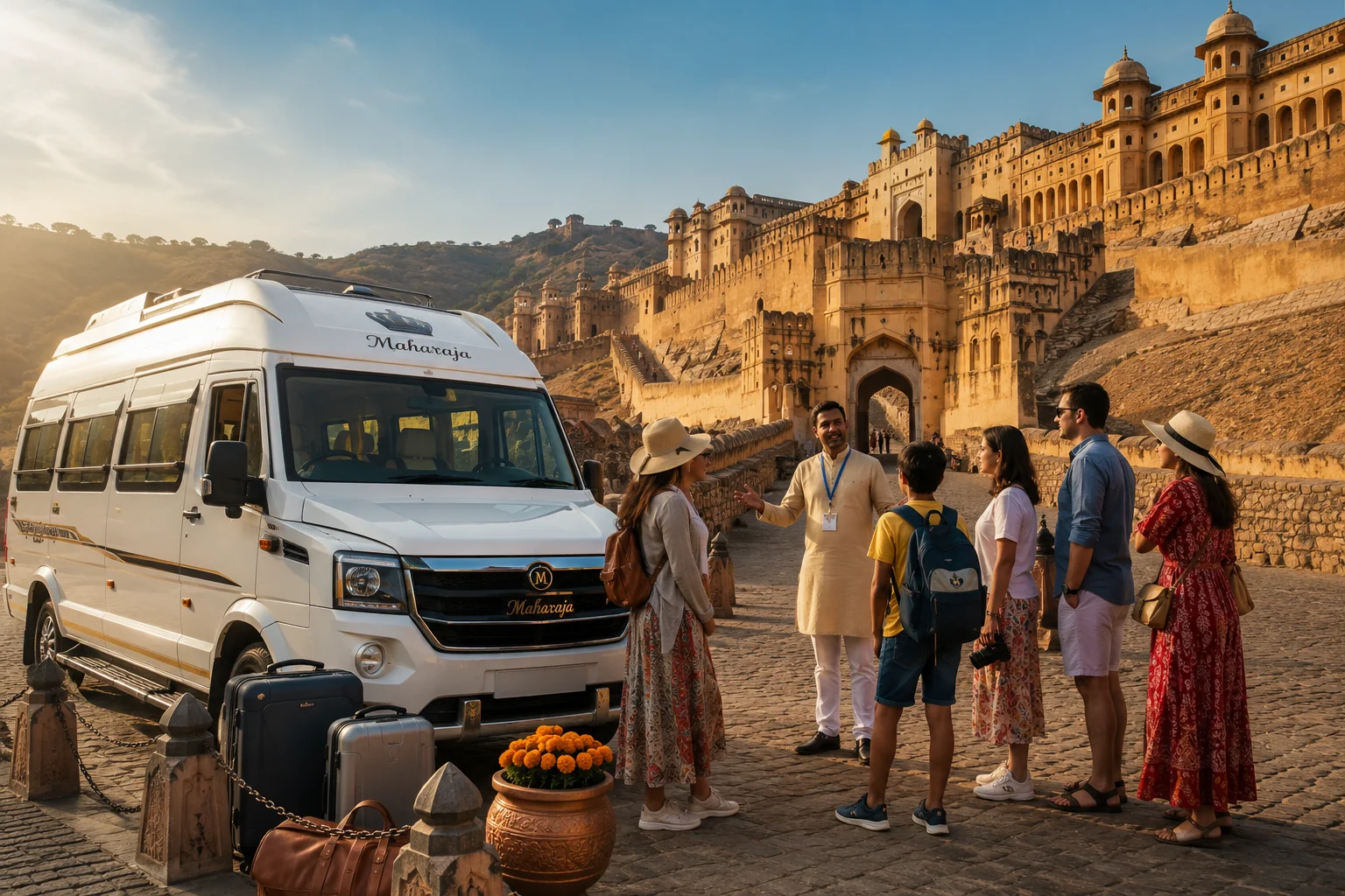 Tempo traveller on rent in jaipur