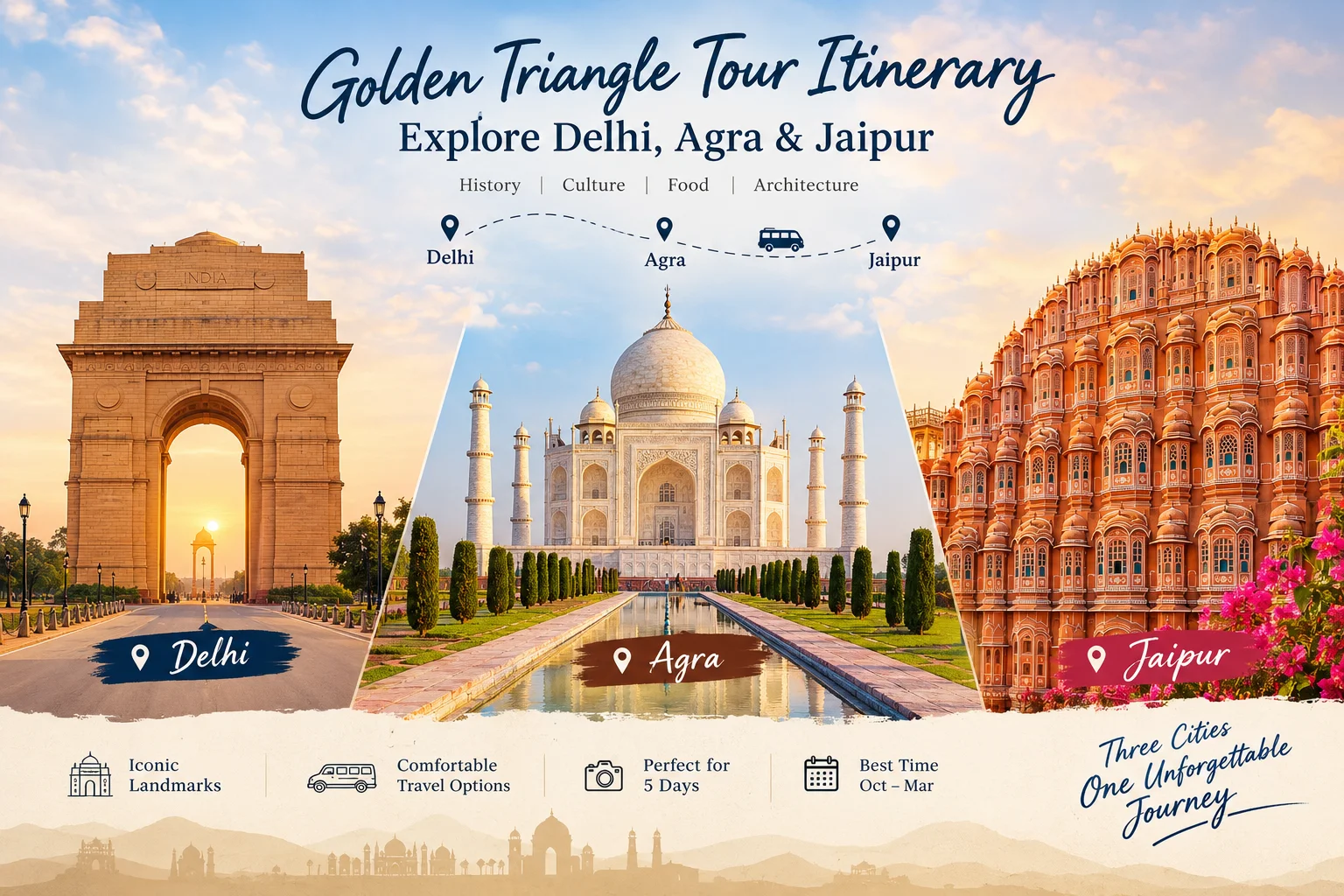 Golden Triangle Tour in India